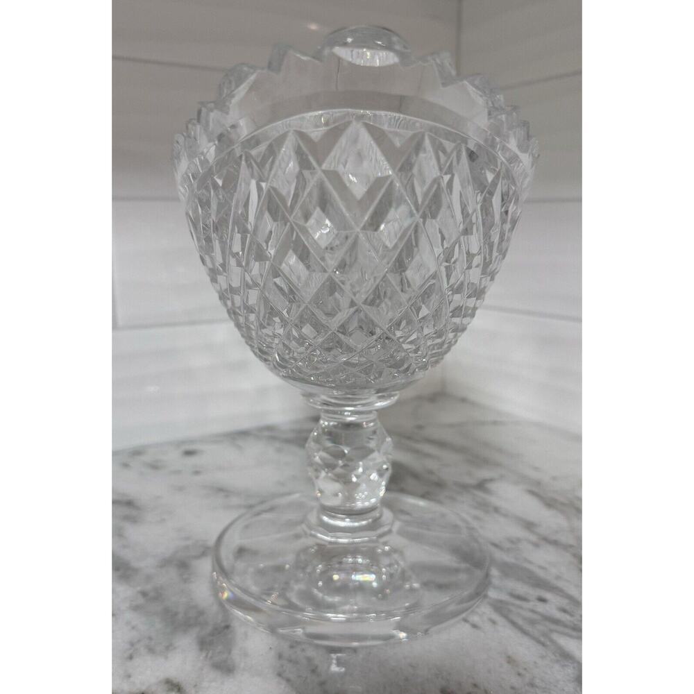 Waterford Prestige Collection Crystal Compote Centerpiece Boat Bowl 13” - Picture 4 of 13